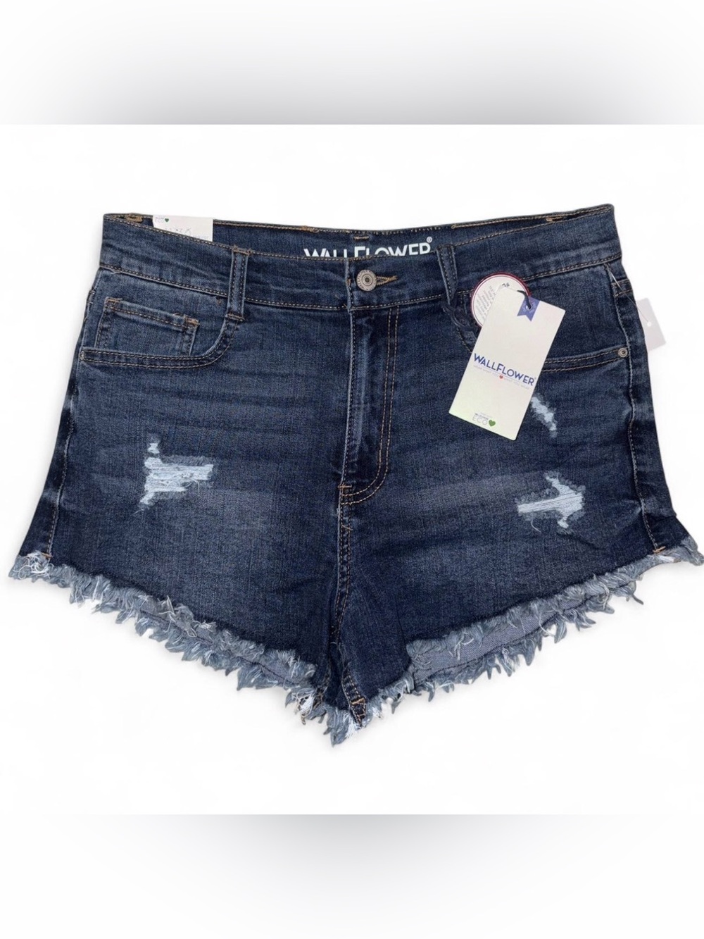 WallFlower Fearless Curvy High-Rise Short